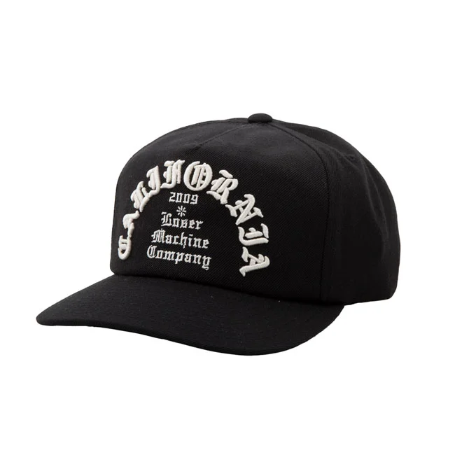 Loser Machine Company Machine Fanatic Snapback cap black