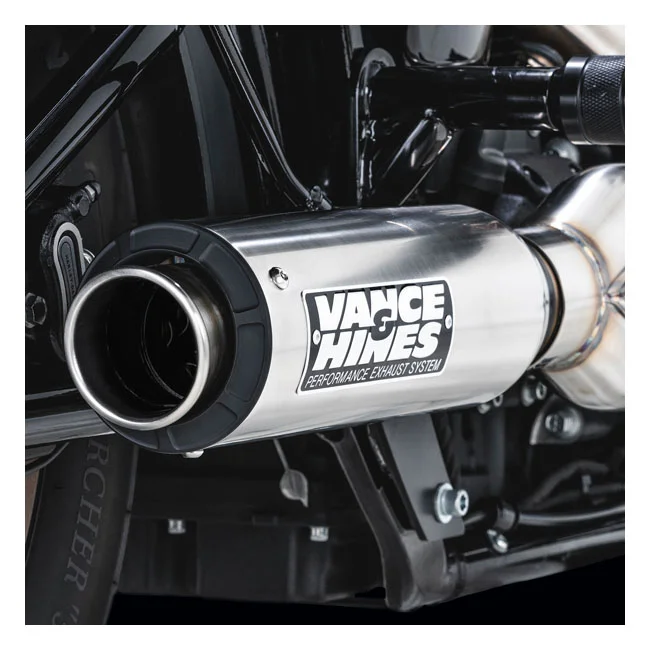 Vance & Hines & Hines, Supersport 2-1 exhaust system. Brushed