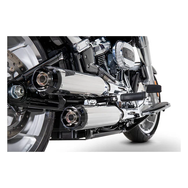 Zard ''Overlapped'' 2-2 slip-on mufflers. Polished