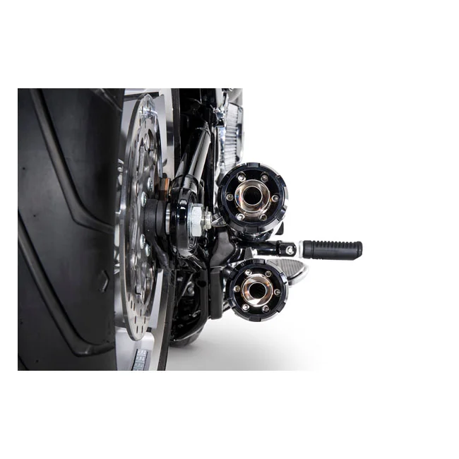 Zard ''Overlapped'' 2-2 slip-on mufflers. Plain