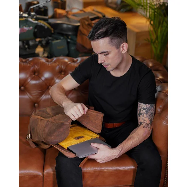 Tripmachine Trip Machine Eastwood backpack tobacco