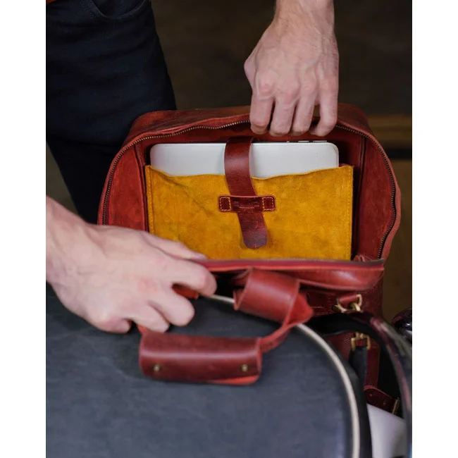 Tripmachine Trip Machine Eastwood backpack cherry red