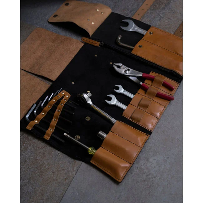 Tripmachine Trip Machine Tool Roll black/vintage tan