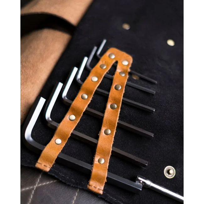 Tripmachine Trip Machine Tool Roll black/vintage tan
