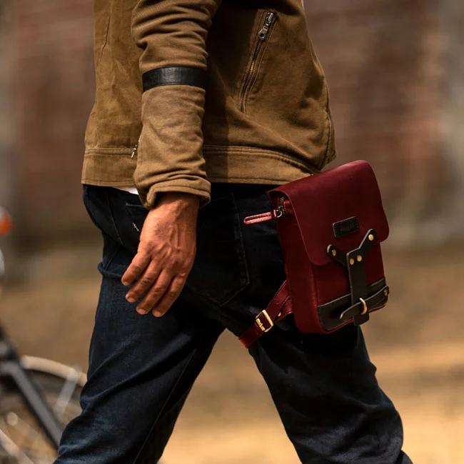 Tripmachine Trip Machine Thigh Bag cherry red