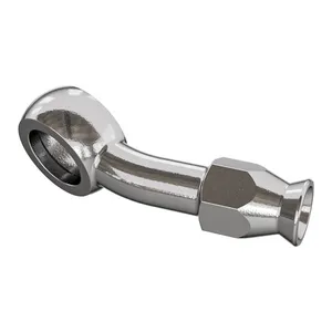Goodridge Goodridge, banjo 3/8"/M10. 20 degrees. Stainless Steel
