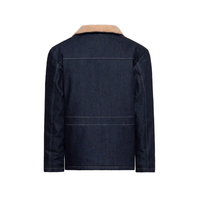 King Kerosin Kerosin Jeans jacket dark blue wash
