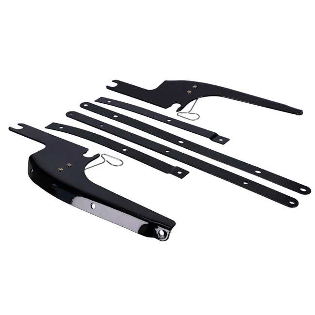 MCS Windshield mounting bracket FLHR. Black - 58221-04