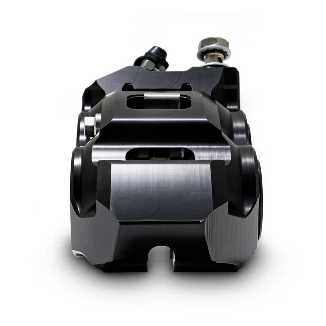 Performance Machine PM, Race Series 4-P Monobloc caliper. Right front. Clear