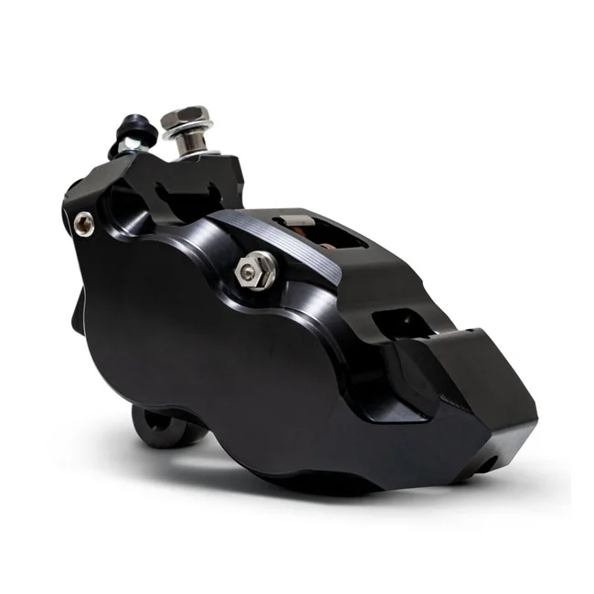 Performance Machine PM, Race Series 4-P Monobloc caliper. Right front. Clear