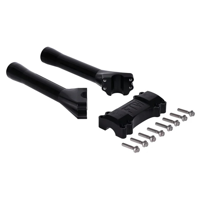 Indian Larry Motorcycles Larry, BK Brawler 10" Risers - Universal Top Clamp