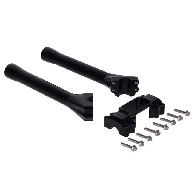Indian Larry Motorcycles Larry, M8 Softail BK Brawler risers 10". Black