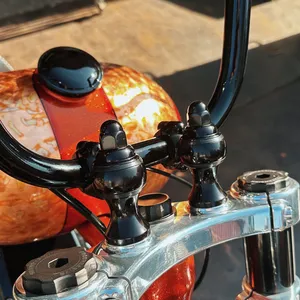 Indian Larry Motorcycles Indian Larry, Throwback Risers. 2" rise. Black
