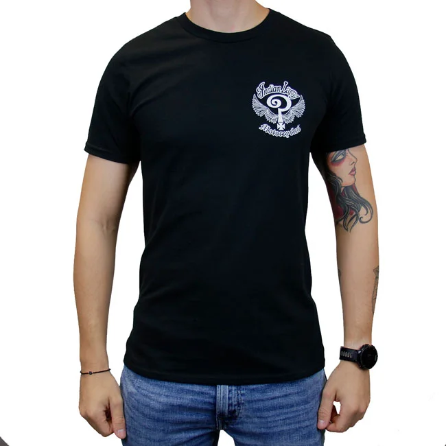 Indian Larry Motorcycles Larry John''s t-shirt black