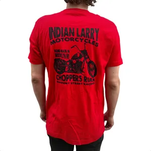 Indian Larry Motorcycles Indian Larry Street Racer t-shirt red