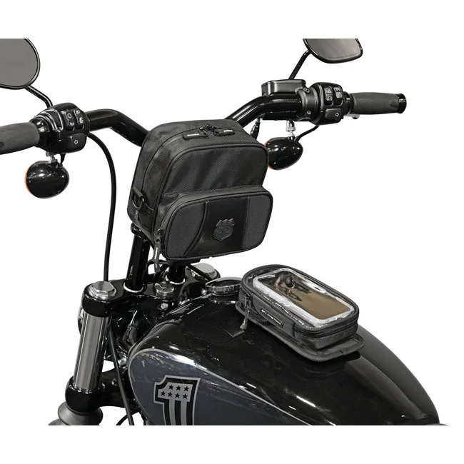 Nelson Rigg Nelson-Rigg, Route 1 Highway handlebar bag. Black