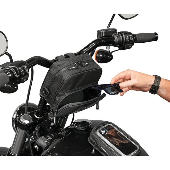 Nelson Rigg Nelson-Rigg, Route 1 Highway handlebar bag. Black