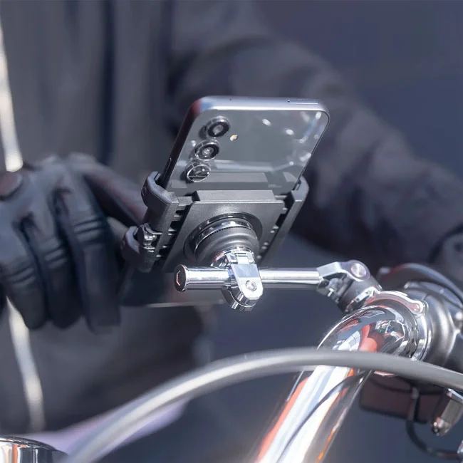 SP Connect Connect Moto Mount 3D 1-1/2". SPC+. Chrome