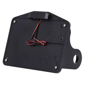 CPV CPV, license plate bracket. Side mount, black