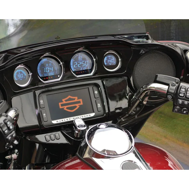 Koso HD-06 4-piece gauge kit. Blue display