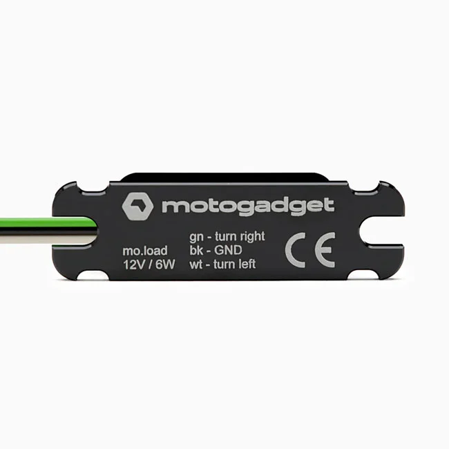 Motogadget Mo.load electronic load balancer. Black