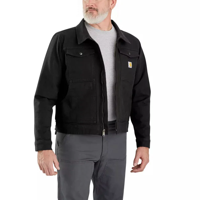 Carhartt Duck Relaxed Fit jacket black