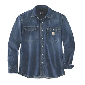 Carhartt Carhartt Denim L/S Snap Front Shirt wyatt