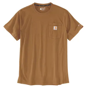 Carhartt Carhartt Force Pocket S/S t-shirt carhartt® brown