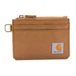 Carhartt Carhartt Zippered Card Keeper wallet carhartt® brown