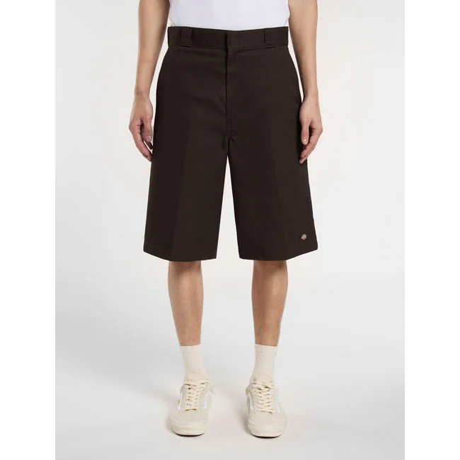 Dickies 13" Multi pocket work shorts rec dark brown