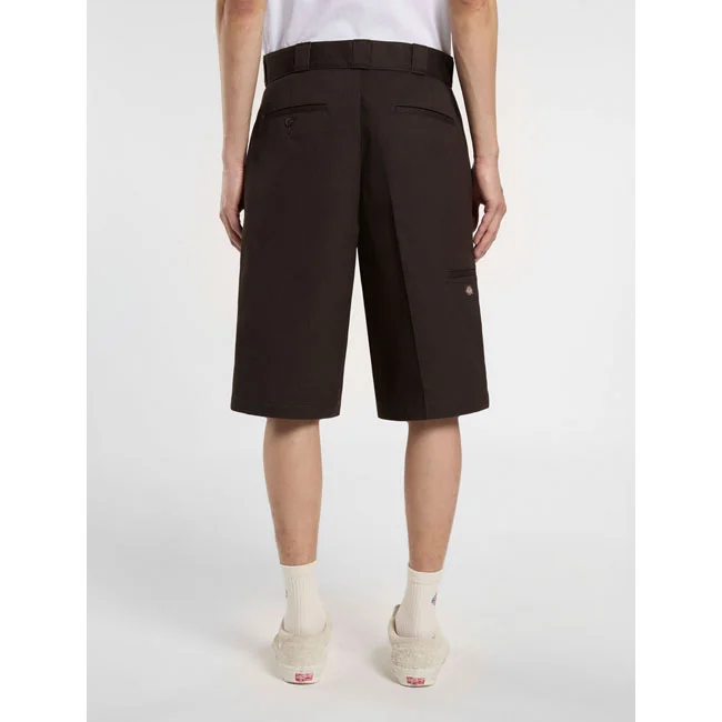 Dickies 13" Multi pocket work shorts rec dark brown