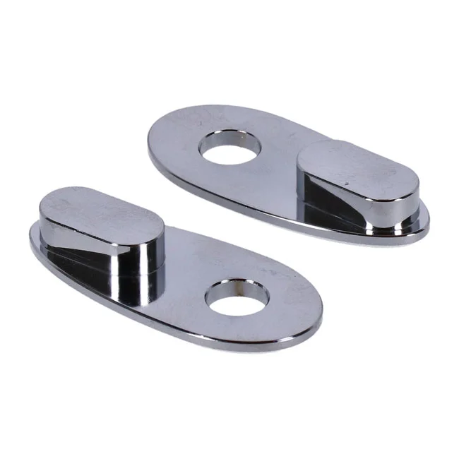 MCS Fender strut turn signal hole covers. Chrome - 703019