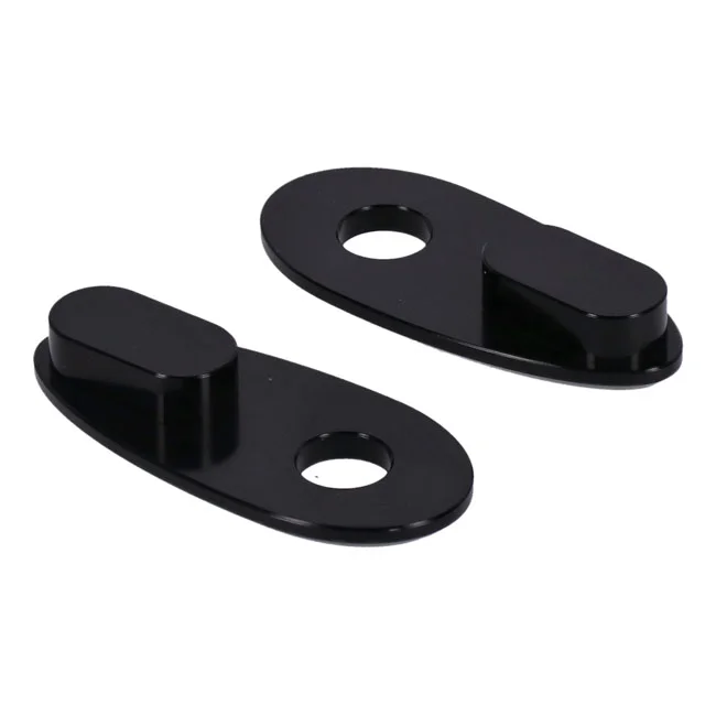 MCS Fender strut turn signal hole covers. Black - 703020