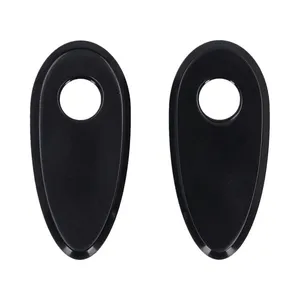 MCS MCS, fender strut turn signal hole covers. Black