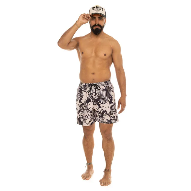 Von Dutch Dutch Burt25 swimshort black/beige