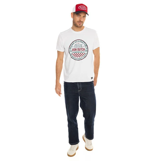 Von Dutch Dutch Old t-shirt white