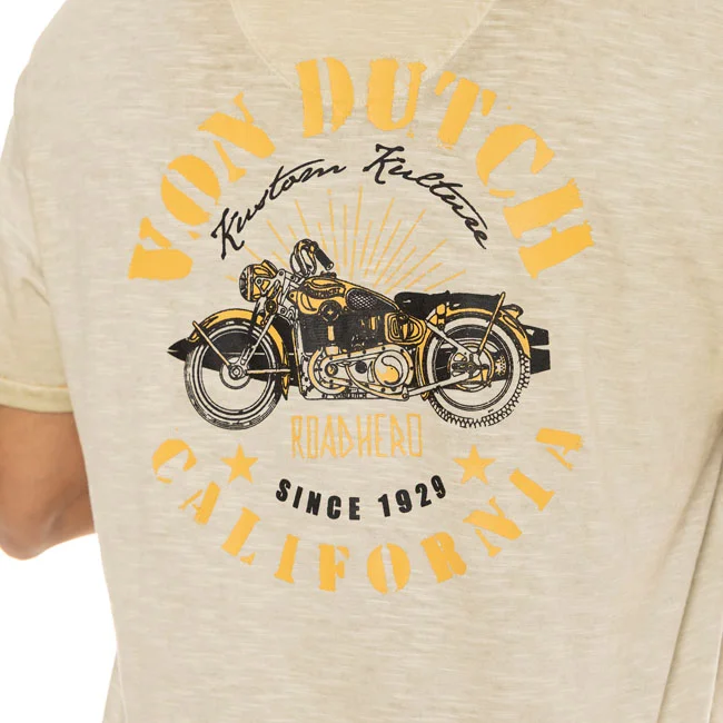 Von Dutch Dutch Hero t-shirt beige
