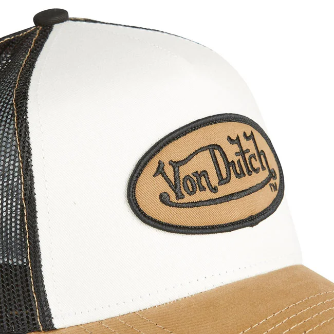 Von Dutch Classic Logo cap brown/khaki