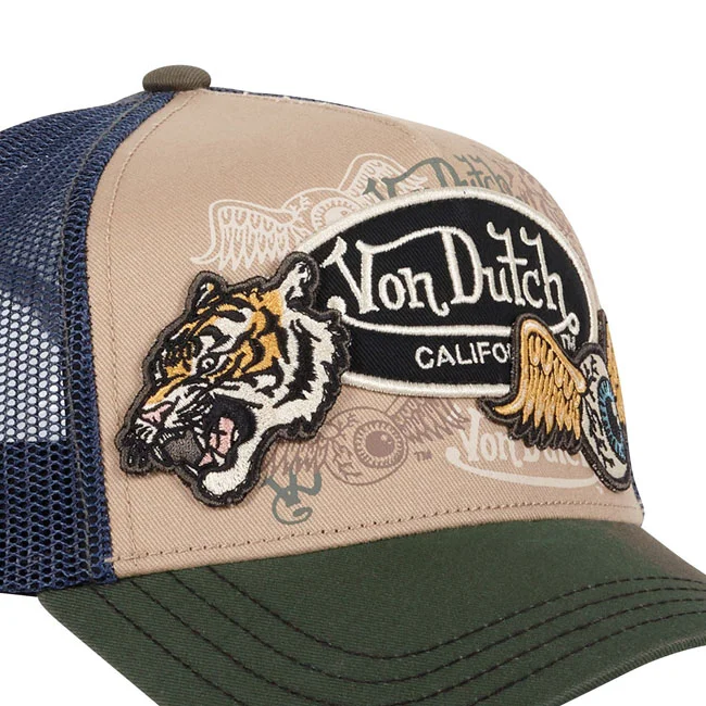 Von Dutch Dutch Patches 07 cap olive/navy
