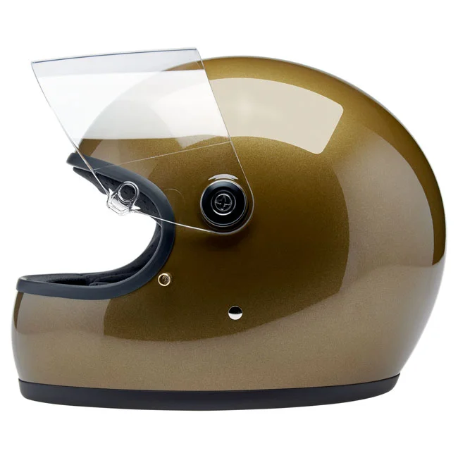 Biltwell Gringo S helmet Ugly Gold Metallic