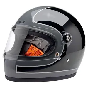 Biltwell Biltwell Gringo S helmet Storm Grey/Black Tracker Gloss