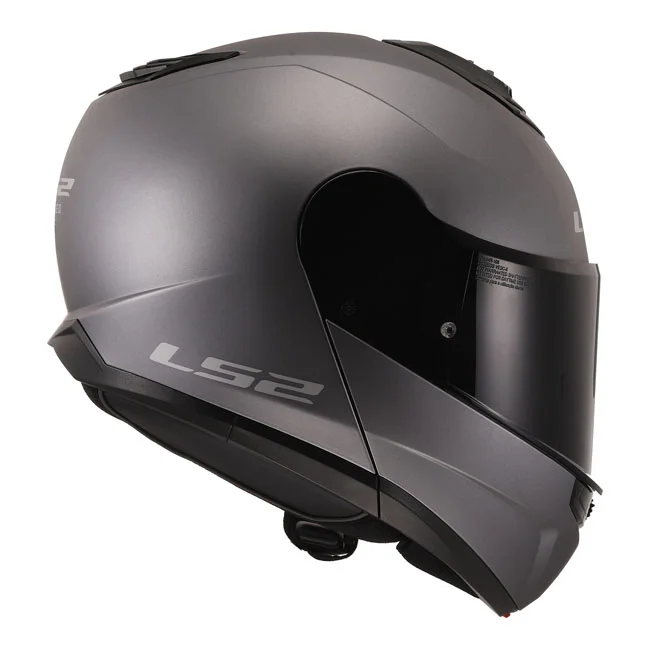 LS2 Strobe II helmet matt titanium