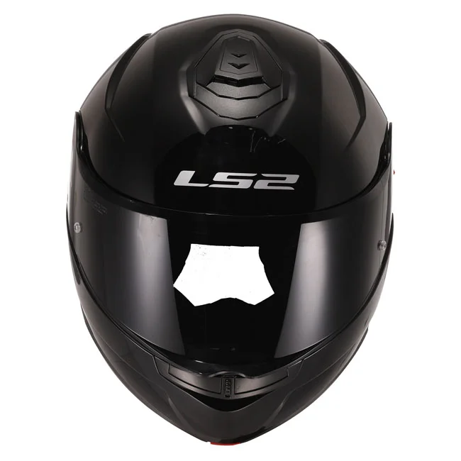 LS2 Strobe II helmet gloss black