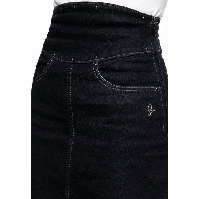 King Kerosin Queen Kerosin Biker pencil skirt