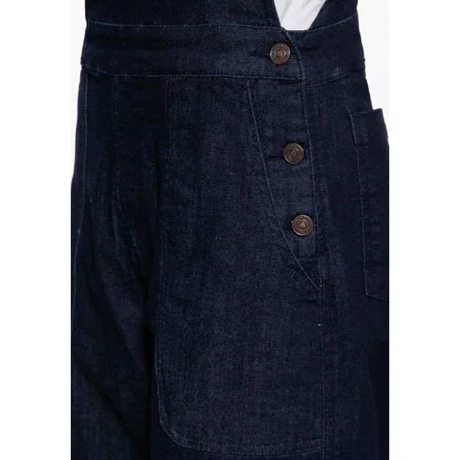 King Kerosin Queen Kerosin bib overall blue