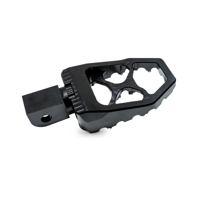 Burly MX Evolution passenger foot pegs. Black