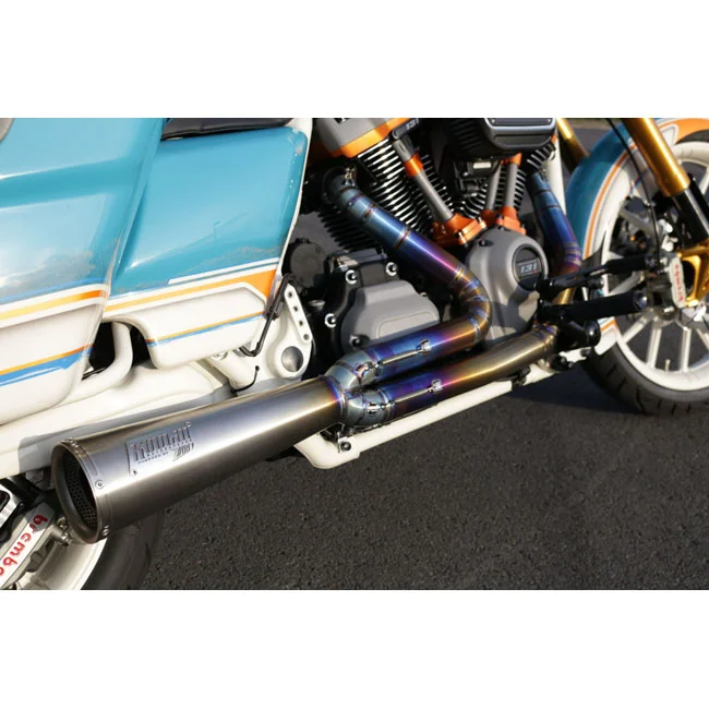 Kodlin Next Level 2-1 exhaust system. Titanium