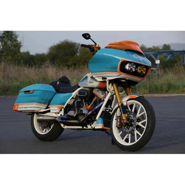 Kodlin Next Level 2-1 exhaust system. Titanium