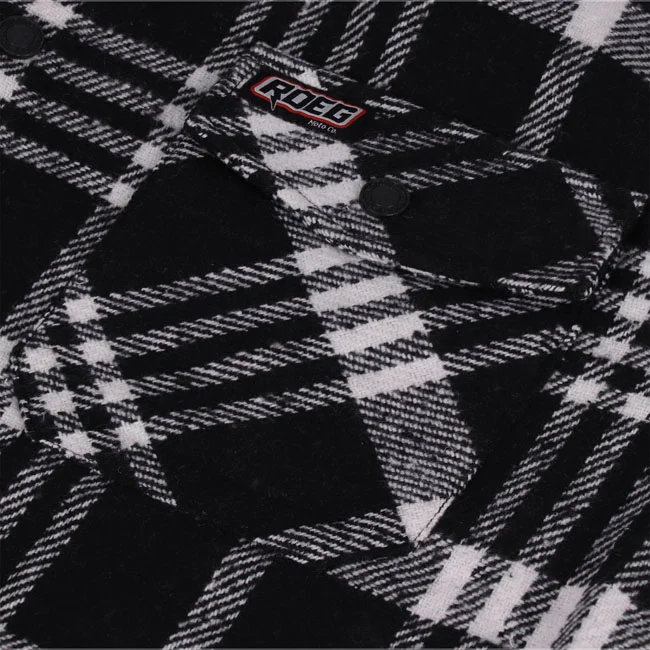 Roeg Blaze Flannel shirt black