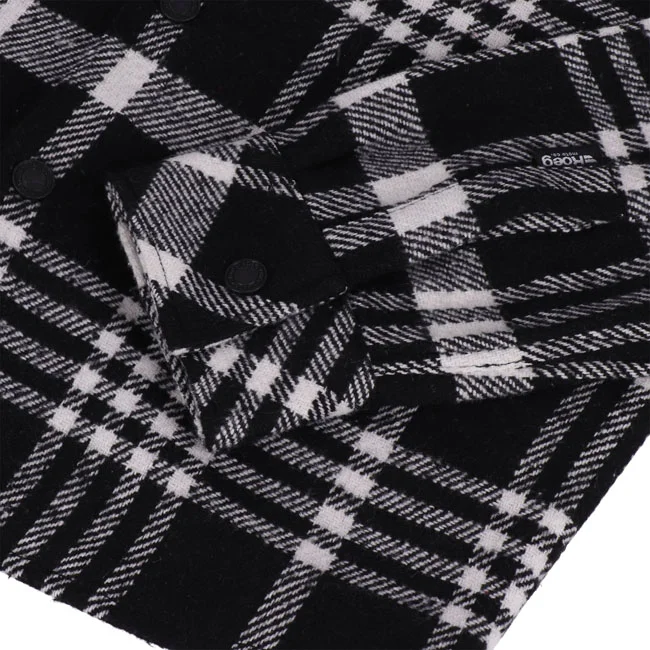 Roeg Blaze Flannel shirt black